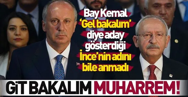 Kılıçdaroğlu, CHP’nin İstanbul adayı için düzenlediği ankette İnce’ye yer vermedi