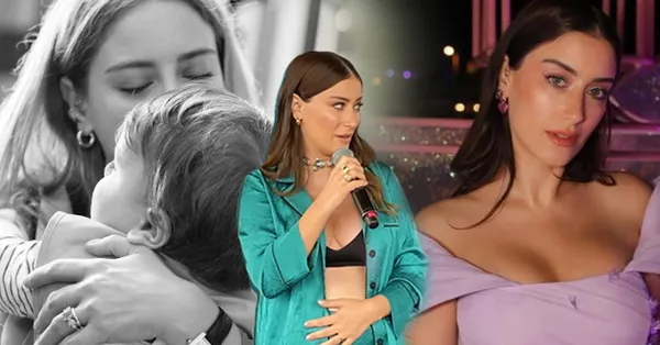 Hazal Kaya oğlu Fikret Ali’yi okul kapısında bekledi: Çocuğunun adaptasyon sürecini yöneten veli olmak da varmış