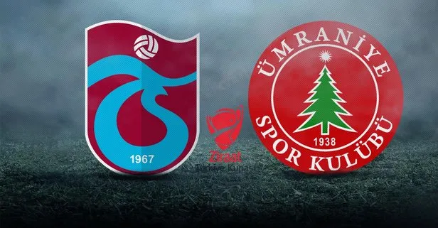 Trabzonspor - Ümraniyespor maçı hangi kanalda, ne zaman, saat kaçta? Ziraat Türkiye Kupası çeyrek final