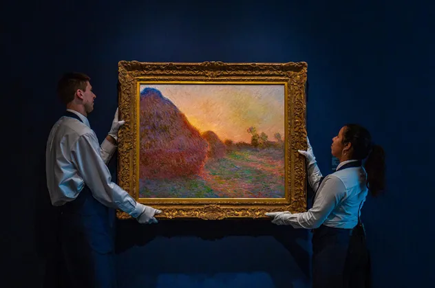 Claude Monet'in ünlü eseri 110,7 milyon dolara satıldı