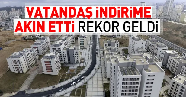TOKİ’nin indirim kampanyası rekor kırdı