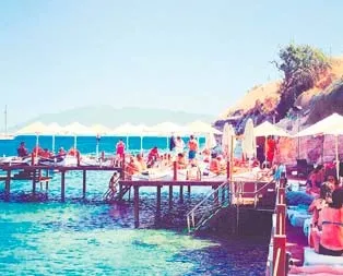 Beachleri slip süpürün