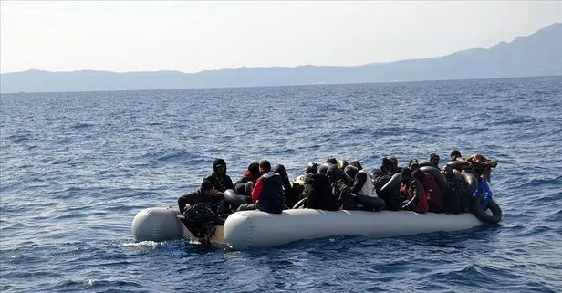 Son dakika: İzmir’de Türk kara sularına geri itilen 103 sığınmacı kurtarıldı