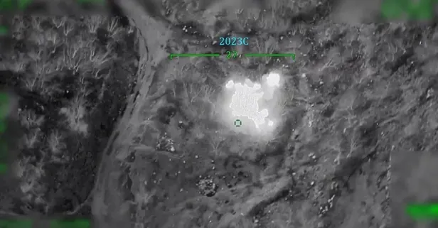 Irak ve Suriye'nin kuzeyinde 13 terörist etkisiz hale getirildi: Teröristlerin inlerini yerle bir etmeye devam!