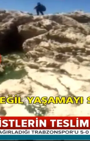 PKK'lı teröristlerin teslim olma anları