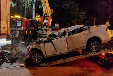 Kuzeninin kullandığı TIR’ın altında kaldı