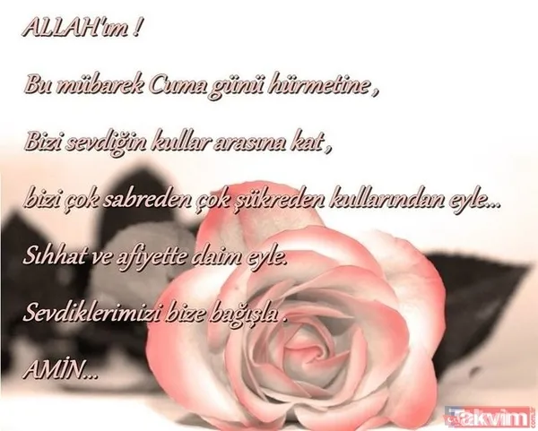 Cuma mesajları - 7 Eylül 2018 en güzel resimli Cuma mesajları - 23