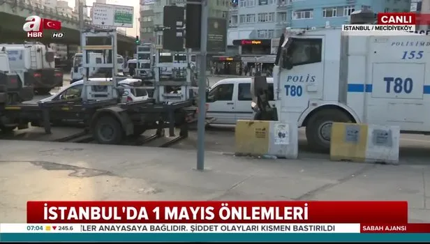 Son dakika: Bugün hangi yollar kapalı? İstanbul'da 1 Mayıs'ta trafiğe kapalı olan yollar