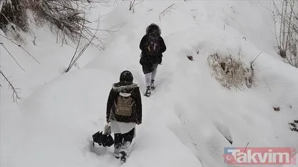 Kar yağışı nedeniyle birçok ilde okullar tatil oldu! 20 Ocak’ta o illerde eğitime ara