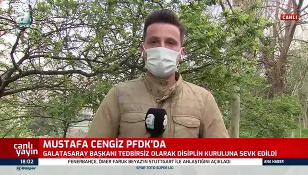 Mustafa Cengiz PFDK'ya sevk edildi