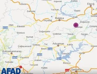 AFAD duyurdu! Malatya’da 4.7 büyüklüğünde deprem!