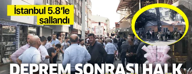 Istanbul Son Dakika Deprem Istanbul Deprem Siddeti Kac Kandilli Rasathanesi Afad Son Deprem Listesi Takvim