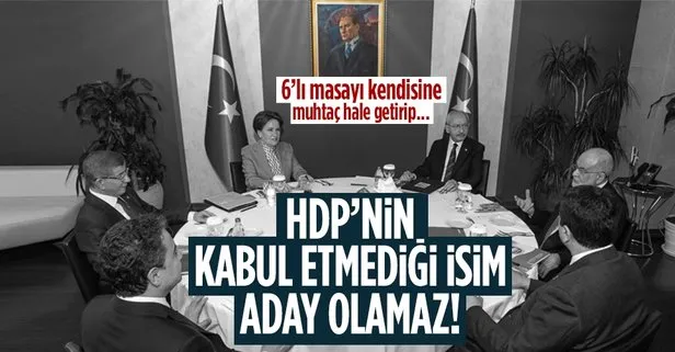 Hürriyet gazetesi yazarı Nedim Şener’den flaş 6’lı masa yorumu: HDPKK’nın kabul etmeyeceği isim aday olamaz
