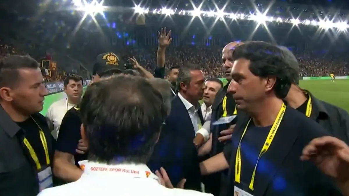 Fenerbahçe Başkanı Ali Koç'u yere düşüren Fatih Özkan'a ev hapsi! TFF'den açıklama