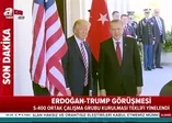 Başkan Erdoğan Trump ile görüştü