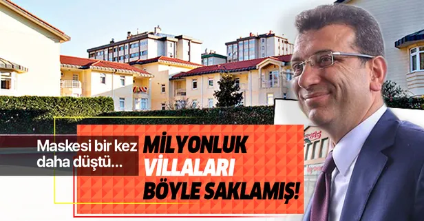 Ekrem İmamoğlu'nun maskesi bir kez daha düştü! Milyonluk villaları böyle saklamış