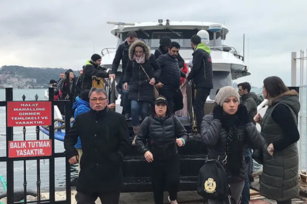 Boğaz turunda şok ölüm!