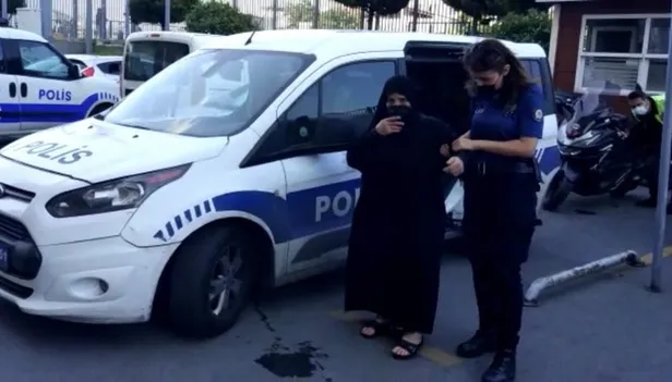 Kağıthane'de dehşete düşüren görüntüler! Engelli torununu döven 75 yaşındaki kadın tutuklandı-5