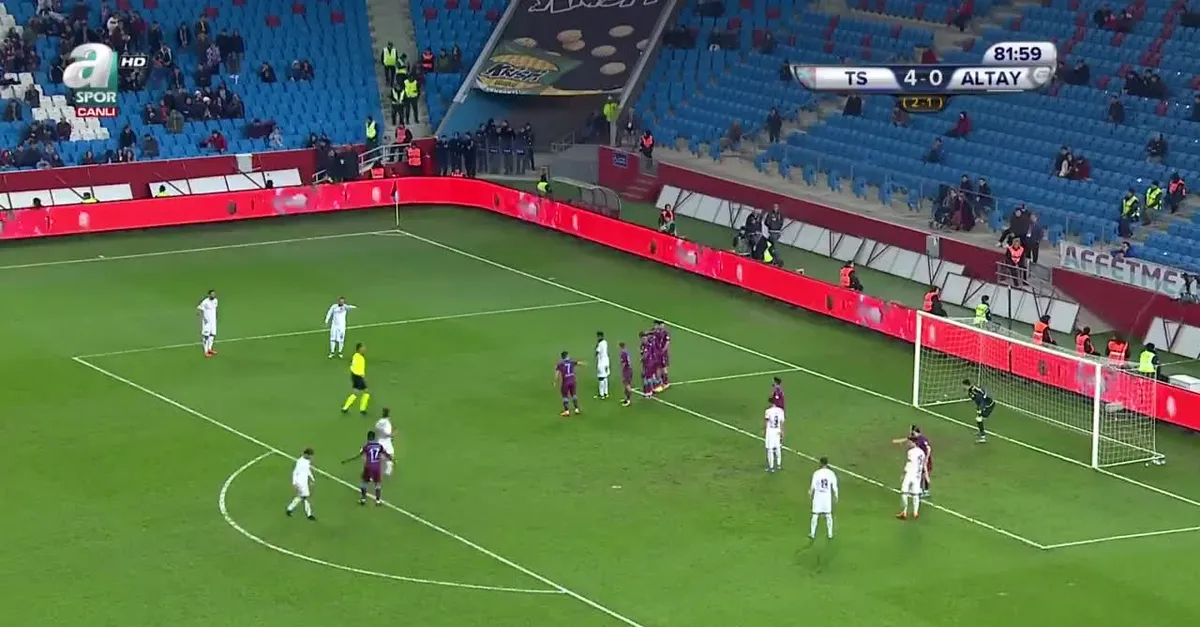 Trabzonspor 4-1 Altay | MAÇ ÖZETİ İZLE
