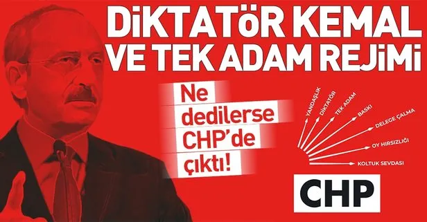 CHP’de Diktatör Kemal yönetiminde tek adam rejimi