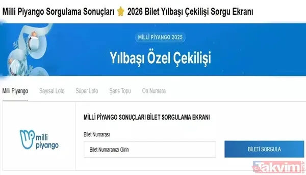 Milli Piyango Yılbaşı çekiliş sonuçları 2026: Amorti ve büyük ikramiye kazanan numaralar TAKVİM'de! - 16