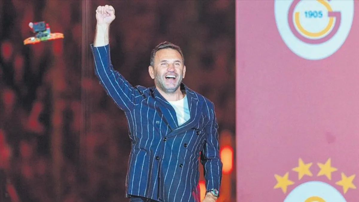 Okan Buruk ile imza vakti