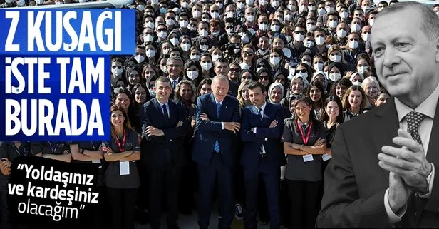 Başkan Erdoğan Z kuşağına seslendi