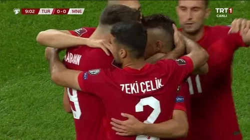 GOL | Türkiye 1 - 0 Karadağ