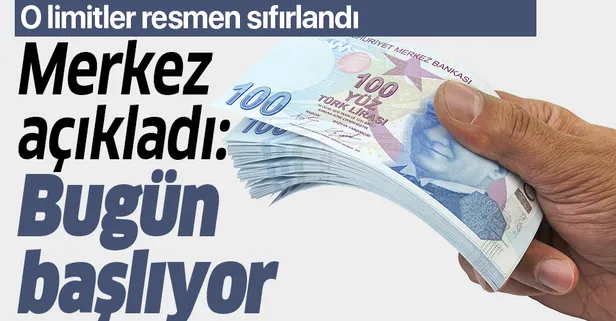 Son dakika: Merkez Bankası'ndan flaş sıkılaştırma hamlesi: Bankaların borç alabilme limitlerini sıfırladı