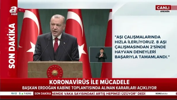 Başkan Erdoğan: Elazığ ve Malatya depremlerinin ardından başlanan konut inşaatları son aşamasına gelmiştir