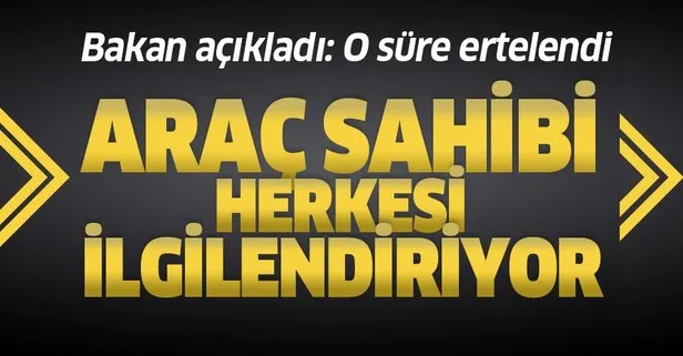 Son Dakika Egzoz Emisyon Olcumu Suresi Ertelendi Takvim