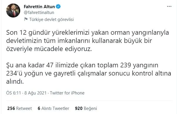 Alevlerle dev mücadele! 240 orman yangınının 235'i kontrol altına alındı-7
