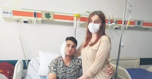 Yer: Karaman... Postacının ısırılarak koparılan kulağı yeride dikilemedi