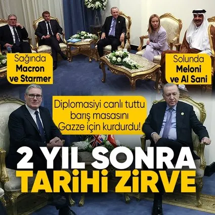 Başkan Erdoğan'dan Mısır'da Gazze diplomasisi!