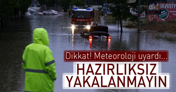 Meteoroloji tahminlerine göre yurt genelinde hava durumu