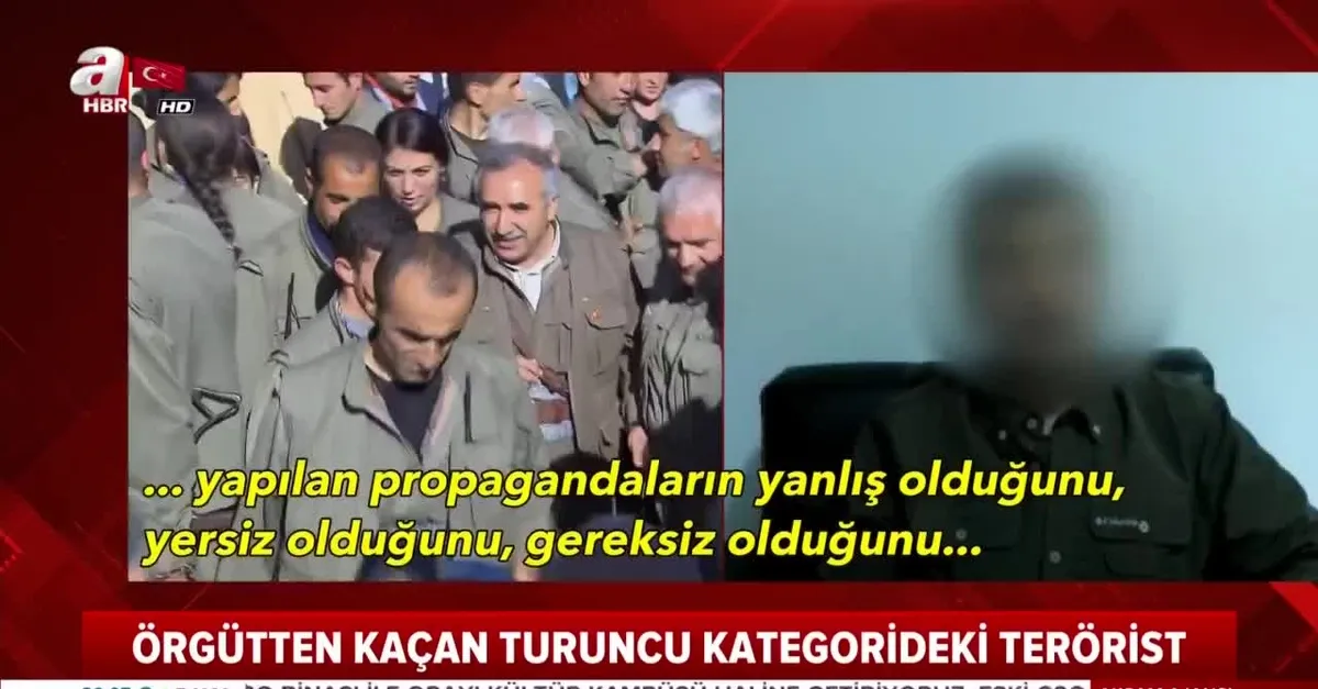 PKK'nın kanlı yüzü bir kez daha deşifre oldu: Turuncu listedeki o terörist PKK'nın gerçek yüzünü anlattı!