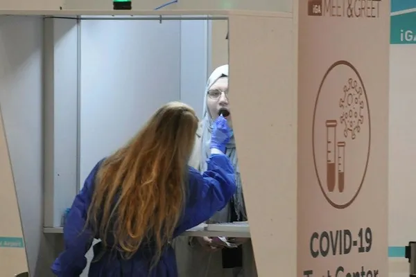 Hastane değil havalimanı! İstanbul Havalimanı Kovid-19 test merkezinden 141 bin 811 yolcu hizmet aldı-3