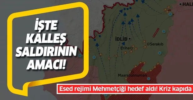 İşte İdlib'deki kalleş saldırının asıl amacı
