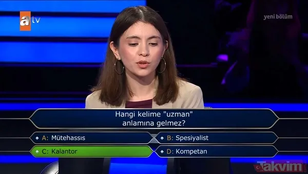 Kim Milyoner Olmak İster’de “Gençliğe Hitabe” sorusu yarışmacıyı köşeye sıkıştırdı - 8