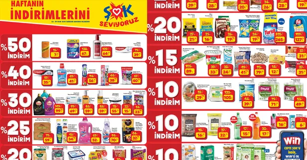 ŞOK 3-9 Ocak 2024 aktüel ürünler kataloğu satışta! Ayçiçek yağı 42,50! %10 indirimle bulgur 16,50 , pirinç 32,90 , un 62,50...