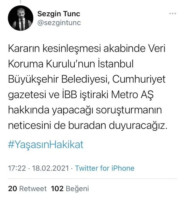 Ravza Kavakçı Kan’ın hukuk zaferi! Cumhuriyet gazetesi ile İBB'nin ortak kumpası yargıdan döndü-7