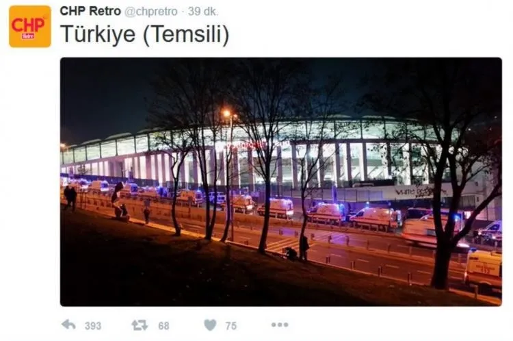 Bombalı saldırısı sonrası CHP'den skandal paylaşım!-1