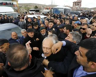 Son dakika: Kılıçdaroğluna şehit cenazesinde saldırı