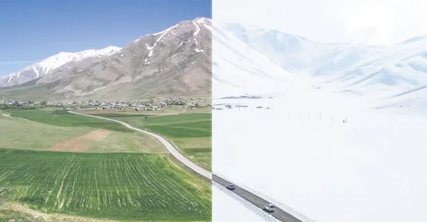 Türkiye’de yaz ve kış bir arada