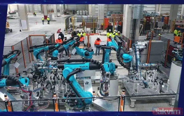 Yerli otomobil TOGG gümbür gümbür geliyor! Heyecanlandıran paylaşım: 160 robot... - 1