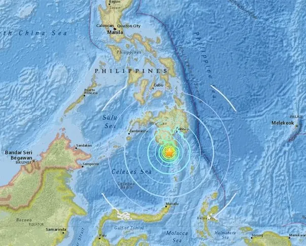 Filipinler’de 6,8 büyüklüğünde deprem