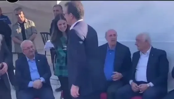 Kavga günyüzüne çıktı! Yavaş, İmamoğlu'nu görünce kafasını çevirdi