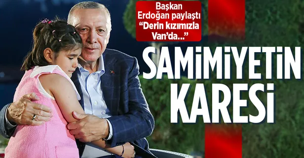 Başkan Erdoğan, Van'da gençlerle bir araya geldi