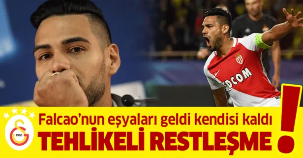 Galatasaray’ın Radamel Falcao transferi yine rötar yaptı!