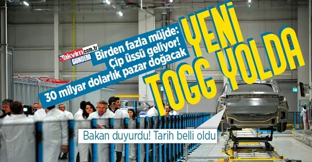 Sanayi ve Teknoloji Bakanı Mehmet Fatih Kacır müjdeledi: Yeni Togg modeli yakında geliyor